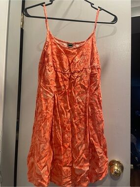 wild fable Orange Tie-Dye Spaghetti Strap Dress size XS